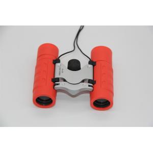 Portable Red Children's Toy Binoculars , 8x21 Outdoor Hunting Binoculars For Kids