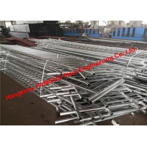 China Australia Standard Galvanized Steel Beams and Steel Handrails Exported to Oceania supplier