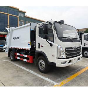 China Prix bon marché 4x2 8CBM Compacteur camion poubelle avec sidecar wholesale