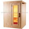 4 People Dry Steam Room Equipment Durable White Pine Wood With Sauna Accessories