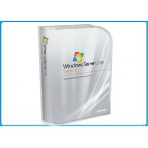 China 100% genuine Microsoft Windows Softwares , Win Server 2008 Standard Retail Pack 5 Clients supplier