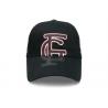 China FUN Black Color Company Baseball Caps , Rubberized Make Your Own Baseball Hat wholesale