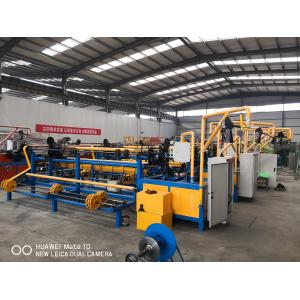 China PLC Automatic Chain Link Fence Making Machine For Making Chain Link Fence supplier