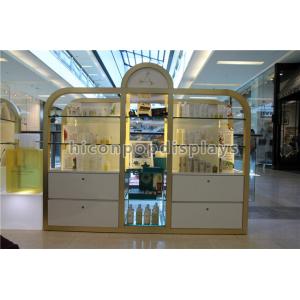 Shopping Mall / Store Makeup Display Stands Large Cosmetic Display Shelving Unit