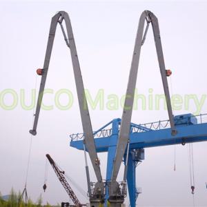 China 1T30M Marine Pedestal Crane With Knuckle Boom For Ship Transportation Solution wholesale