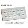 China IP65 Rugged Full Metal Keyboard Kiosk with customized layout design 10 Keys wholesale