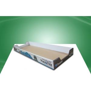 China Promotion Products PDQ Retail Display Trays / Cardboard Countertop Tray 4C / 0C Offset supplier