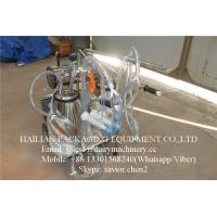 China Portable Machine For Milking Goat With Silcone Liner , Goat Milking Machine for Sale on sale