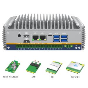 China Core i5-1235U M.2 2280 SSD Mini PC industriel avec boîtier en aluminium et réseau 1*Intel I226-LM supplier