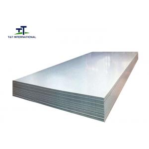 China Flat Galvanised Iron Sheets , Galvanized Metal Plate ASTM GB JIS DIN Standard supplier