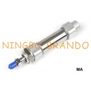 Air Piston Mini Pneumatic Cylinder Stainless Steel Airtac Type MA16X50