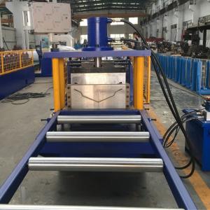 China 7.5KW Galvanized Steel PPGI Rainspout Portable Downspout Machine supplier