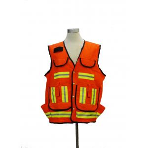 China safety vest  SV-MG1 3M reflective material cotton/poliestere fiber supplier
