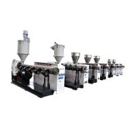 China Plastic Granules Machine / Large Single Screw Plastic Extruder Machine on sale