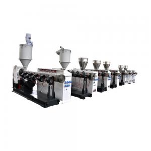 China Plastic Granules Machine / Large Single Screw Plastic Extruder Machine supplier