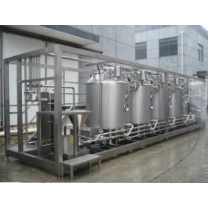 Touch Screen PLC Yogurt Production Line Small Scale Yogurt Processing Equipment 9000 B/H