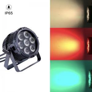 7pcs 20w Aluminum Outdoor IP65 Par Rgbw Led 7x20w RGB LED Par Light