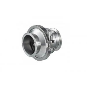 China Tri Clover Connection Tri Clamp Check Valve , Custom Stainless Steel Check Valve supplier