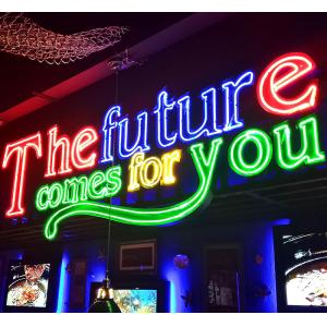 China Customized Party Decorative Led  Lighting Illuminated Letter Neon Light Signs supplier