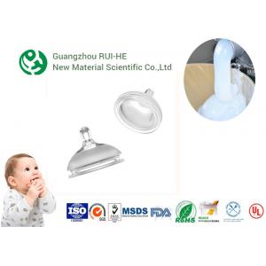 China ISO Nipple Liquid Silicone Rubber Food Grade RH5350 - 70 High Transparency for Baby Supplies supplier