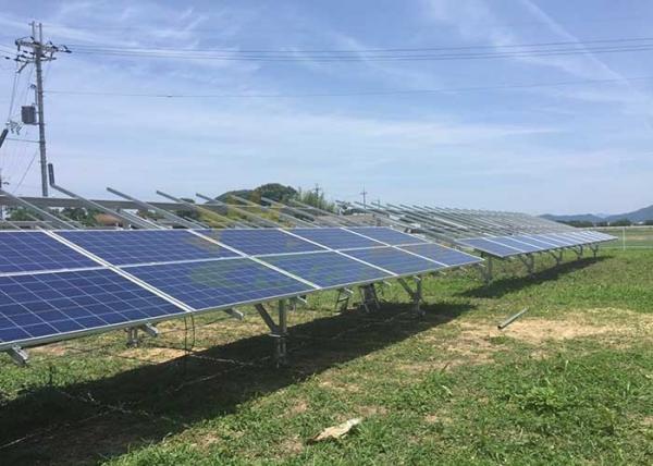 Anti - Corrosion Ground Mounted Solar Pv Systems With 12 Years Warranty