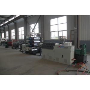 China Width 500-3000mm Plastic PP HDPE Sheet Film Board Extrusion Line 200-1000kg/H supplier