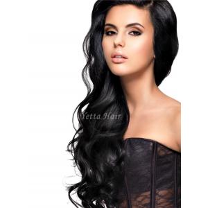 China Body Wave 100% Brazilian Virgin Hair Weft With 100g  Natural Black supplier