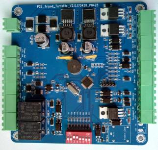 完全な高さの回転木戸のゲートのメカニズム240v 2.2A PCBドライブ板