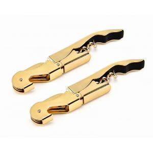 Harmless Kitchen Gadget Tools Gold Multi - Function Shrimp Head Knife Stainless Steel Wine Opener