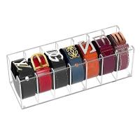 China Acrylic Belt Storage Box for Organizing and Storing Belts in Style on sale