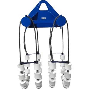 China 6 Inch - 60 Inch Pipe Lowering Cradle Pipeline Machines 45T Max Load wholesale