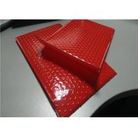 China Apparel Packing Red Bubble Mailer Bag 12.5 X 19 #6 Padded Poly Mailers Waterproof on sale