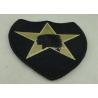 USA Military Personalised Embroidered Badges , Embroidery Custom Cloth Patches