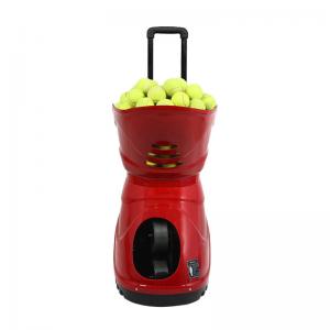China 150 Ball Capacity Tennis Ball Machine , REACH Approved Tennis Robot Ball Machine supplier