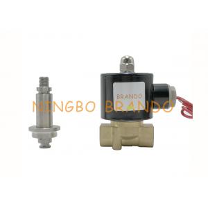 2/2 Way UD-10 Normally Closed 2W040-10 Direct Acting Brass Water Valve For Water Air And Gas