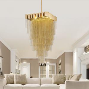 China black / Gold chain swag chandelier lighting kit for home lighting  (WH-CC-19) supplier
