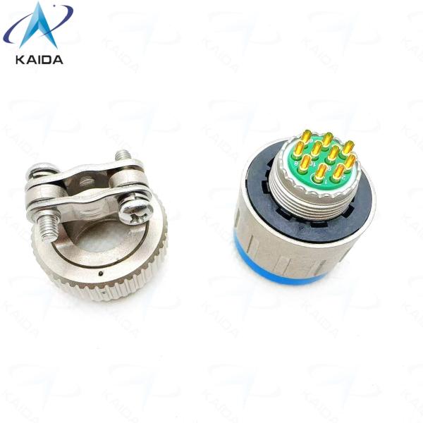 D38999/26MC98PN-H+M85049 91-13M  Composite KAIDA  Amphneol  TV Series connector military  manafacture  solder pins with clamp backshell