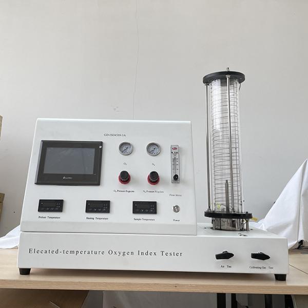 Probador de índice de oxígeno limitado a alta temperatura ISO 4589-3 AC220V