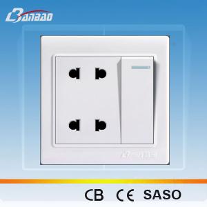 LK4048 4 pin 86 type wall electrical socket