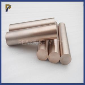 China 65% WCu Tungsten Copper Alloy Rod Bar Diameter 2-80mm supplier