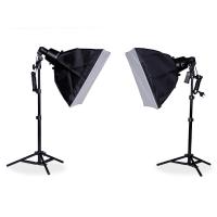 110V 60Hz Remote control Studio Lighting Kits  with Triggering voltage Sync cable