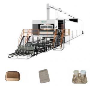 China Industry Shoe Insert Automatic Pulp Molding Machine Moulded Pulp Prays supplier