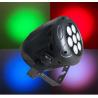 China High Quality LED Par Can Lights 7 x 9w Mini Par Cans RGB Stage Lighting Super Bright for Concert Holiday wholesale
