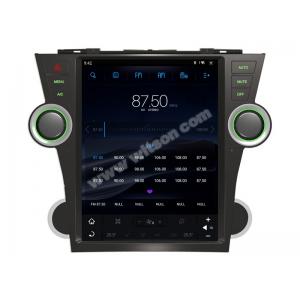 China 12.1 Screen Tesla Vertical Android Screen For Toyota Highlander 2 XU40 2007-2013 Car Multimedia Stereo supplier