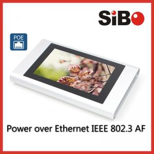 On Wall POE Rugged metal silver Tablet , touch panel For home automation, software control