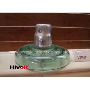 HIVOLT Light Green Color Toughened Glass Insulator For Transmission Lines