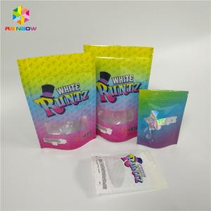 China Custom Printed CBD Candy Runtz Bags Resealable k Packaging Smell Proof Mylar Pouch Bag supplier