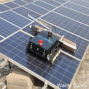 24 Hours Online Service Rotating Brush and Water Spray Nozzle Solar Panel Cleaning Machine