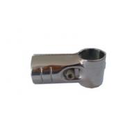 China Tee Type Chrome Pipe Connectors For Foe Pipe Rack System on sale