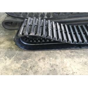 China Flexible Rubber Dump Truck Parts , Crawler Type Over The Tire Rubber Tracks supplier